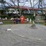 仕事の傍ら消防団活動