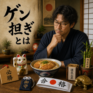 「ゲン担ぎ」